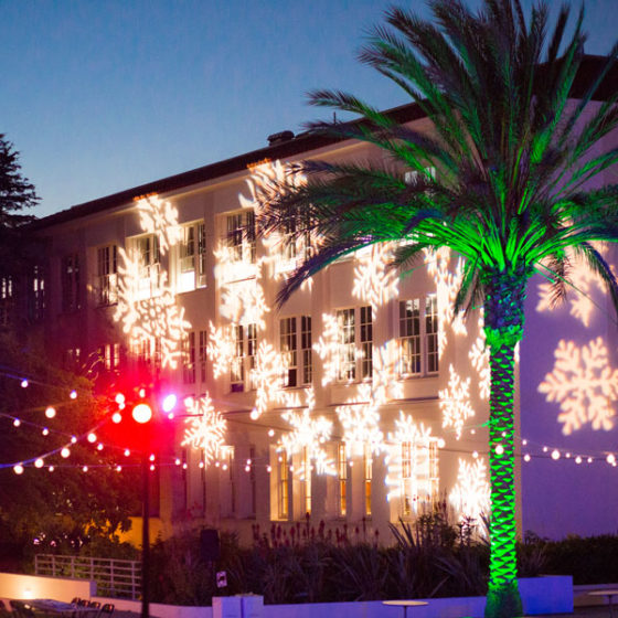 holiday lighting Pacific Event Services